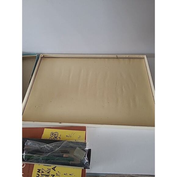 Vintage Jon Gagny's Learn to Draw Set Large Box Partial Contents - Picture 10 of 12